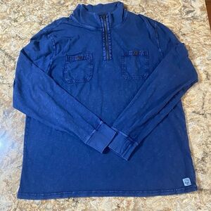 Men’s Lucky Brand Long Sleeve Quarter Zip Shirtt